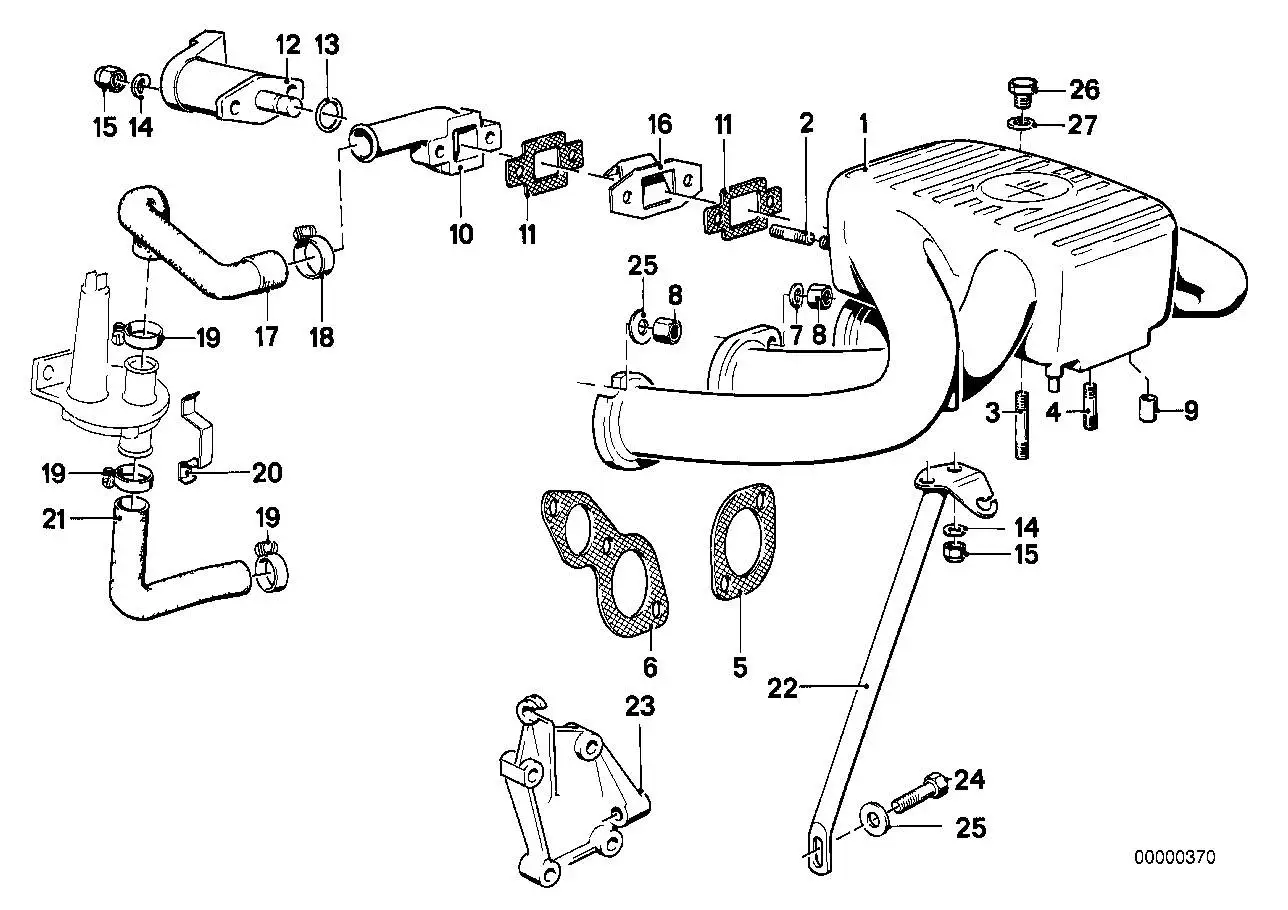 BMW Startventil E12 E21 E28 E30 13641271661 - Bildposition 12