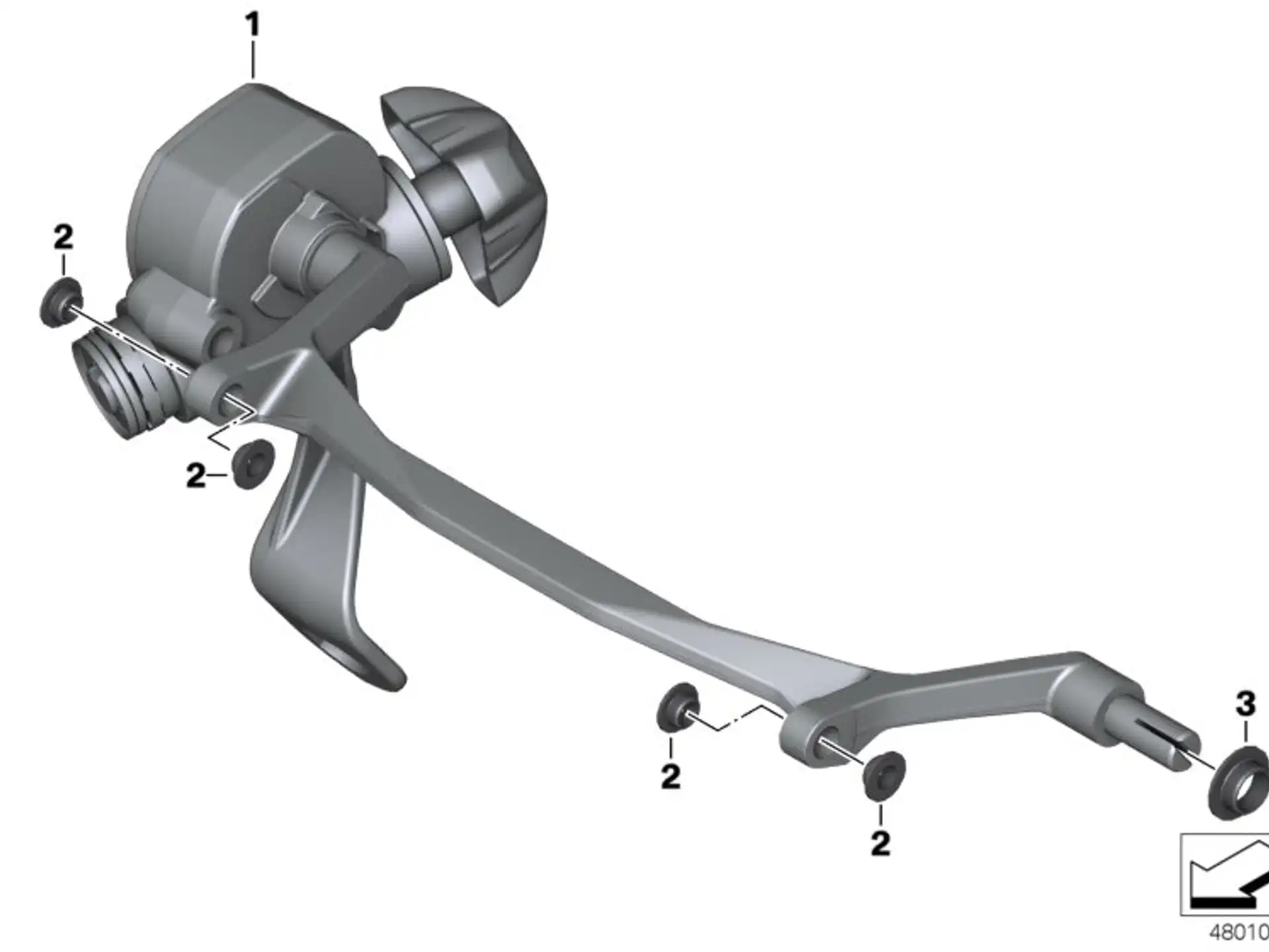 BMW Lager Windschildverstellung K50 K51 46638533674