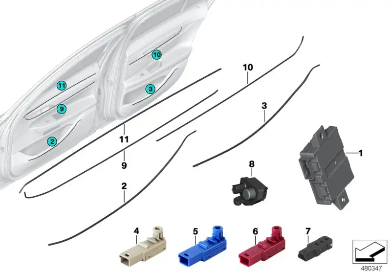 BMW LED Modul G11 G12 63319312160