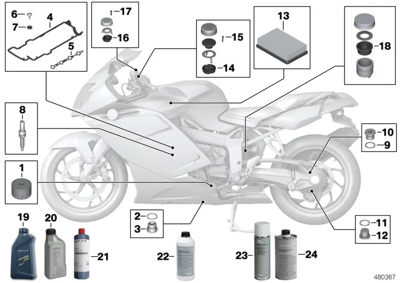 BMW Dichtung aussen 11127674645
