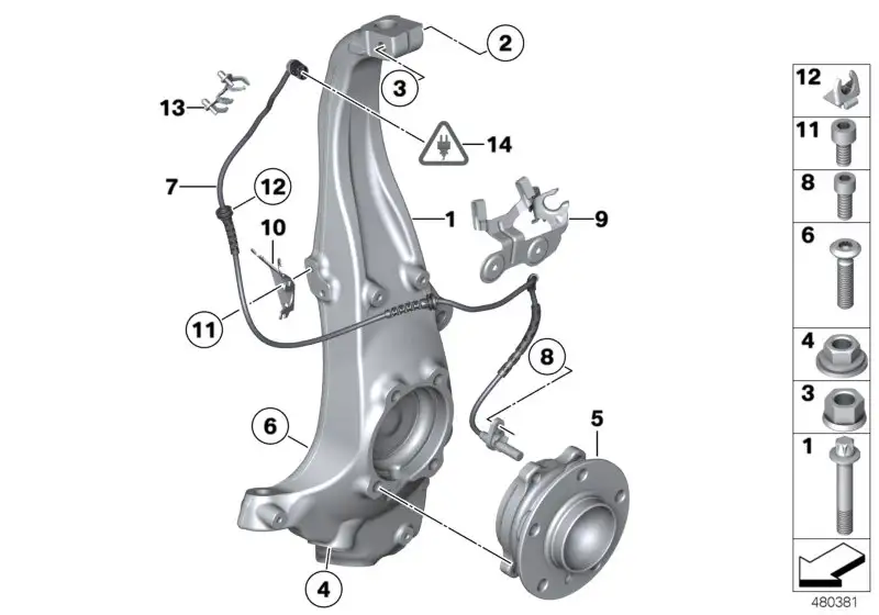 BMW Halter RDS/BVA links 34526784635 - Bildposition 10