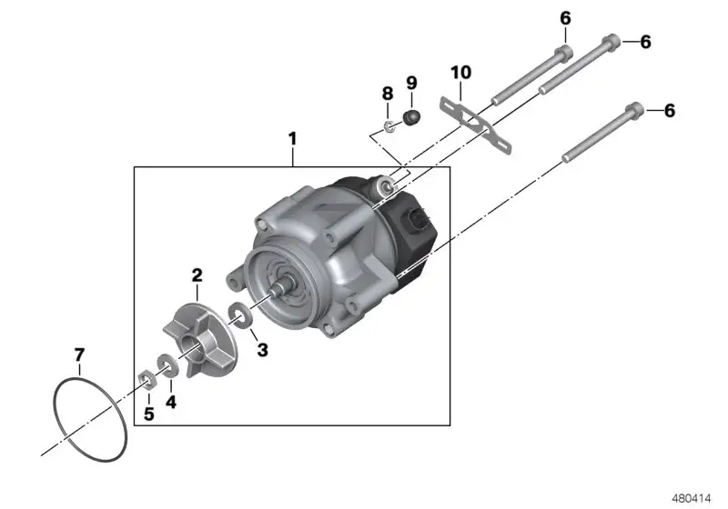 BMW Generator 12317701566