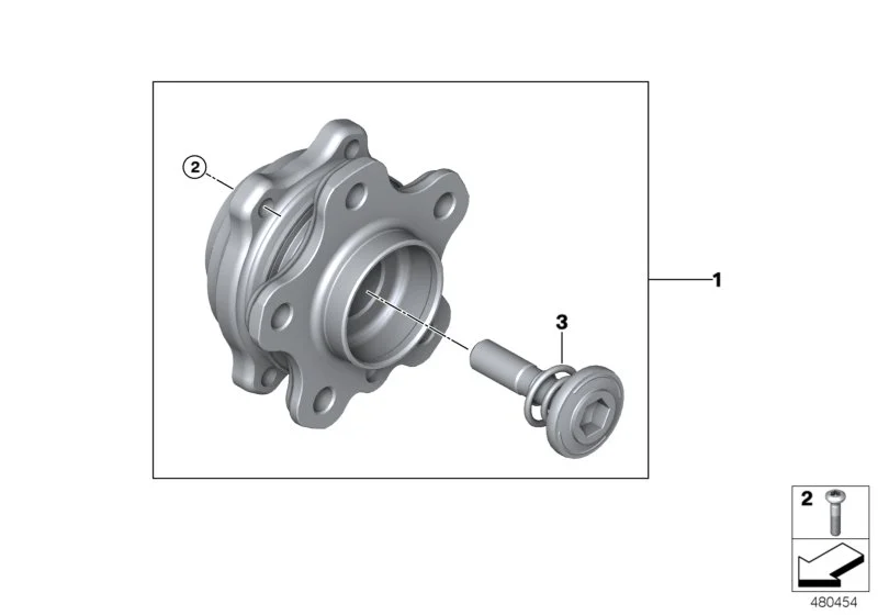 BMW Bundschraube mit Druckfeder F39 F45 F46 F48 F90 F91 F92 F93 F97 F98 G01 G02 G11 G12 G14 G15 G16 G20 G21 G28 G29 M40i G30 G31 G32 31206866022