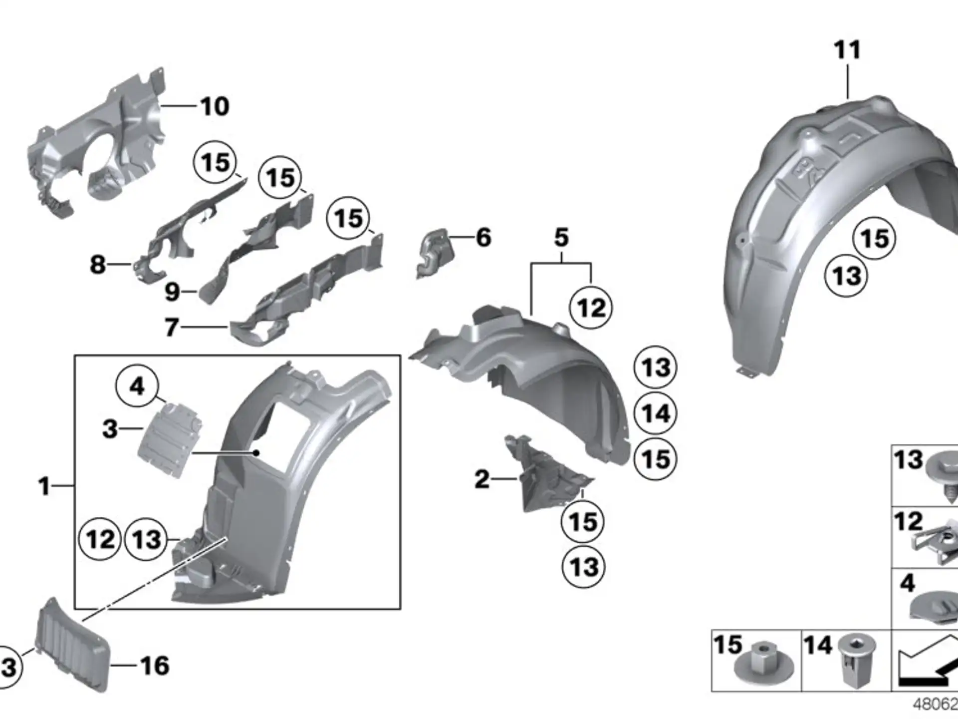BMW Drehclip E84 E89 51757230845