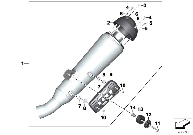 BMW Distanzscheibe K33 18518393717 - Bildposition 08