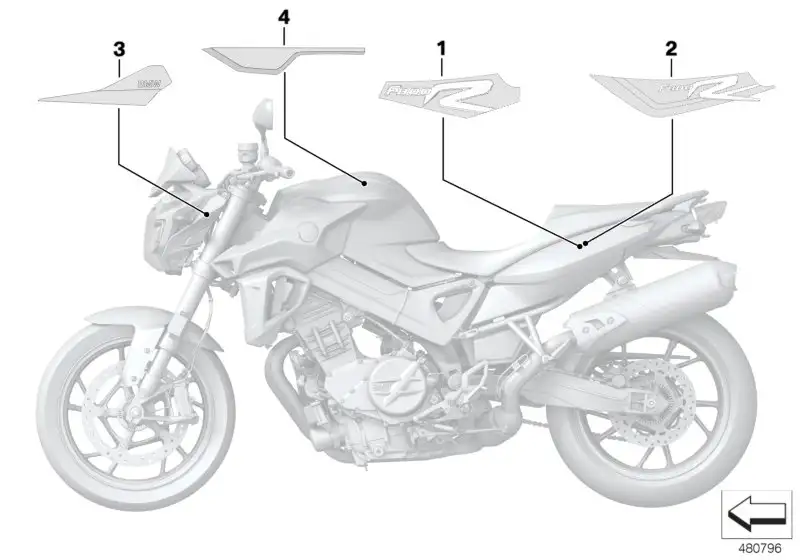 BMW Dekor Lackblende links K73 51148565945