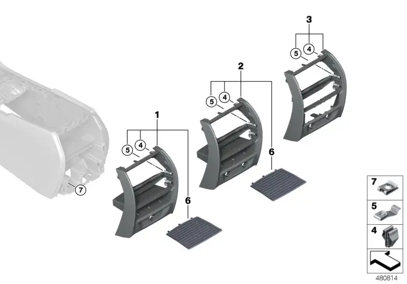 BMW Klammer 07149376436 - Bildposition 05