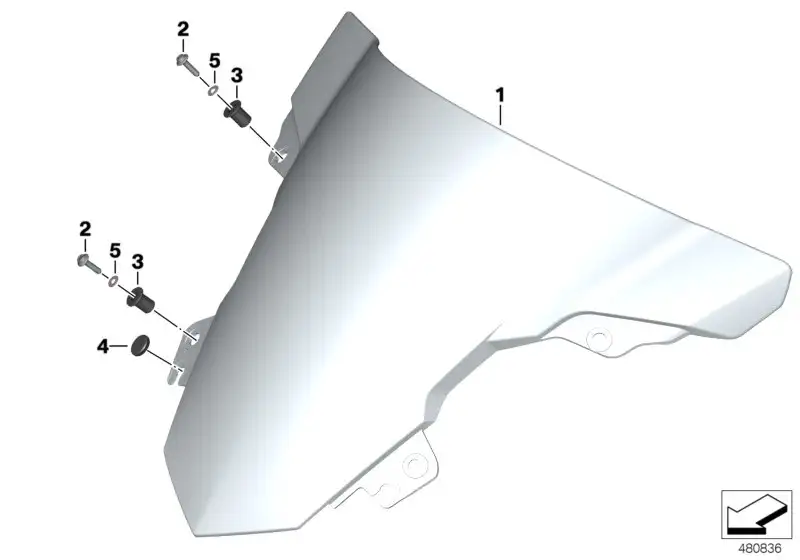 BMW Steckmutter K32 K46 46638534942 - Bildposition 03
