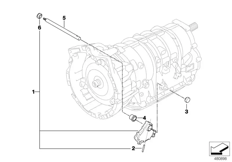 BMW Dichtdeckel E46 E83 24507509696