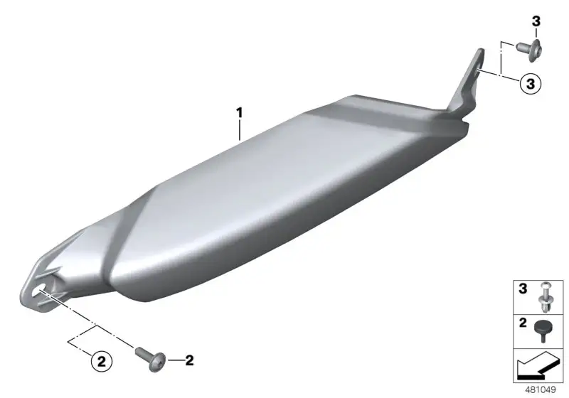 BMW Blende Kühlmittelschlauch K48 46637724076