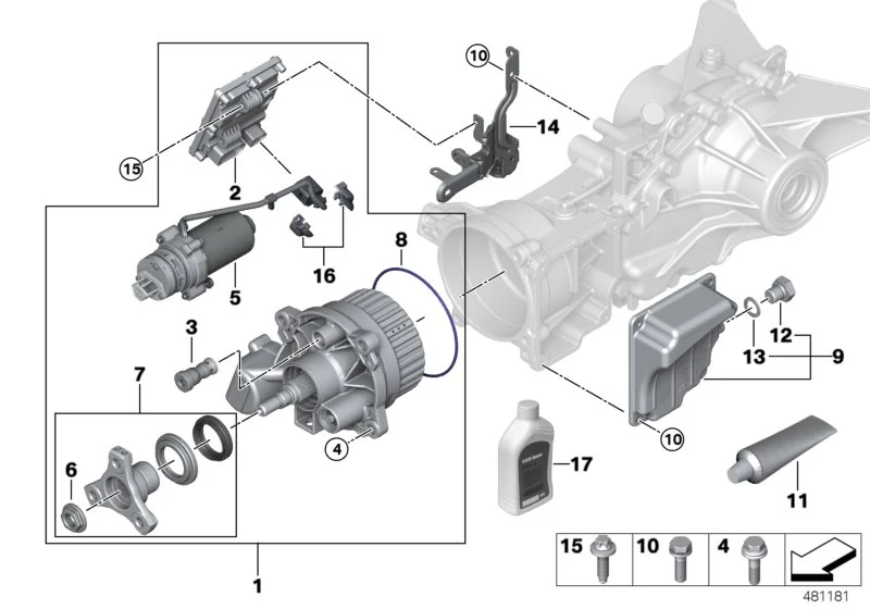 BMW Dichtring F39 F20 F44 F45 F46 F48 F54 F60 07119909493