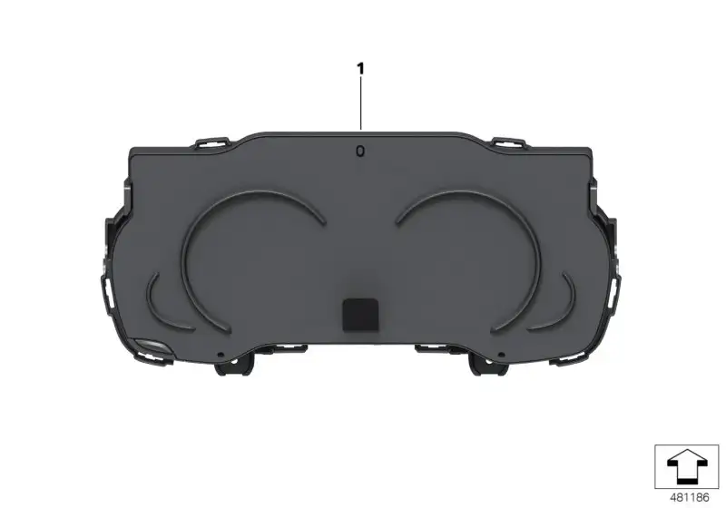 BMW Blende Instrumentenkombi F90 G30 G31 G32 51459387222
