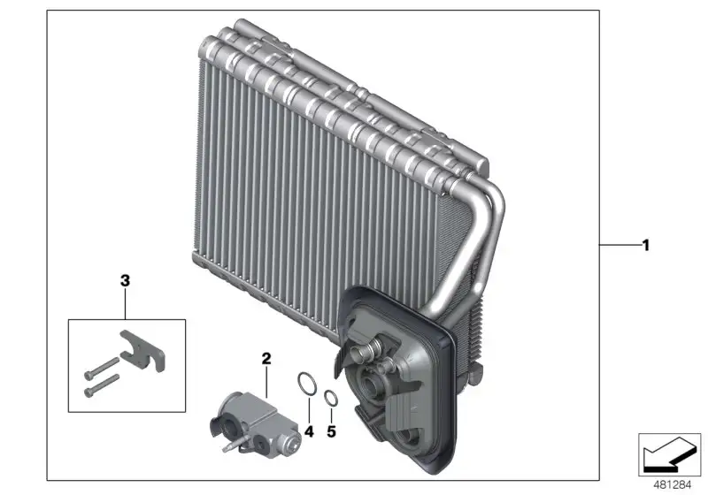 BMW Elektrisches Expansionsventil G05 G07 64119496916