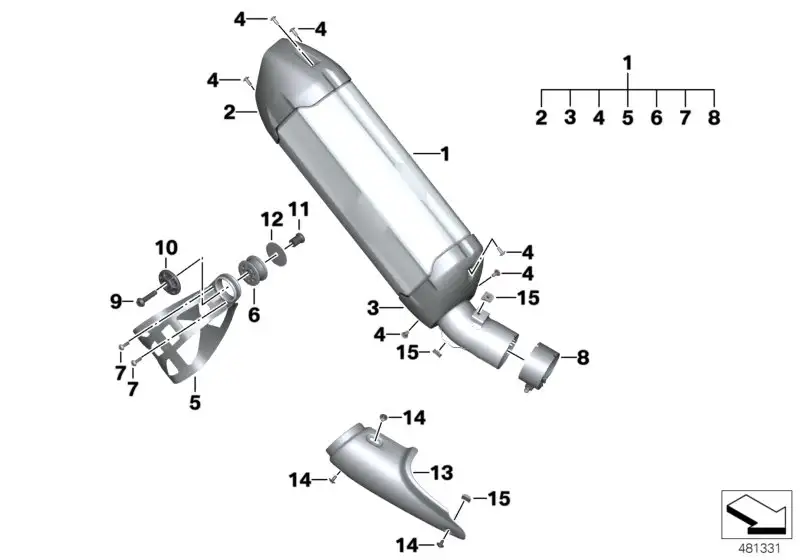 BMW Zylinderschraube K50 K51 07129909318