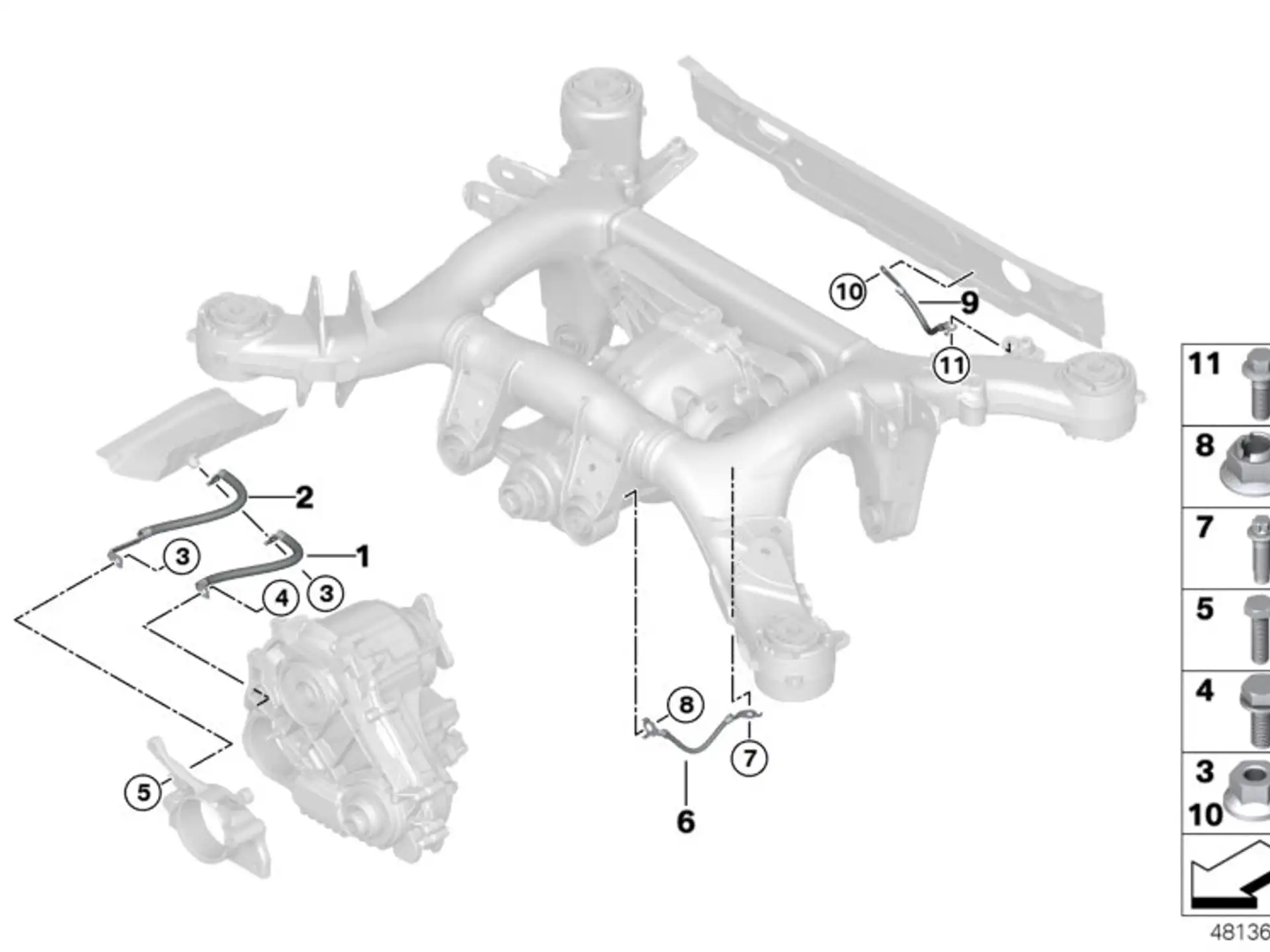 BMW Masseband G05 G06 G07 G11 G12 G14 G15 G16 G20 G21 G30 G31 G32 33346870078