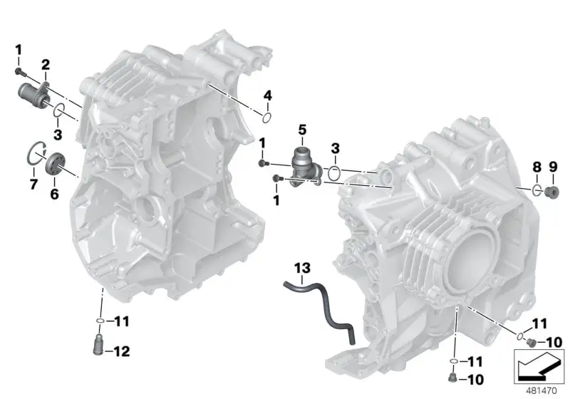 BMW Kühlmittelstutzen 11118530168