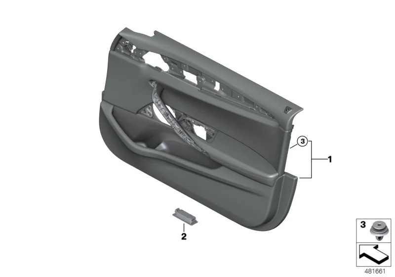 BMW Clip 51417325082