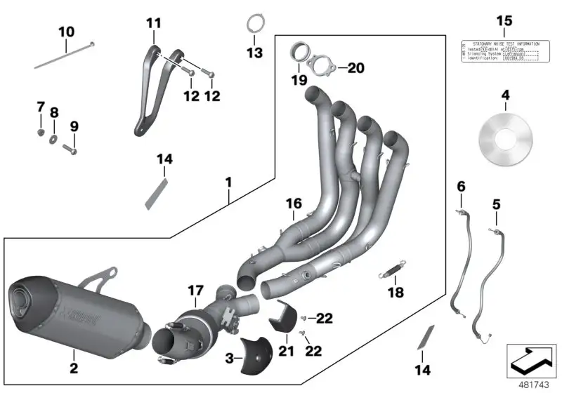 BMW Spannfeder K42 K46 K47 18518524137 - Bildposition 18