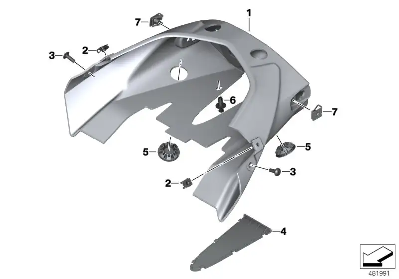 BMW Steckmutter K71 K73 46637702699