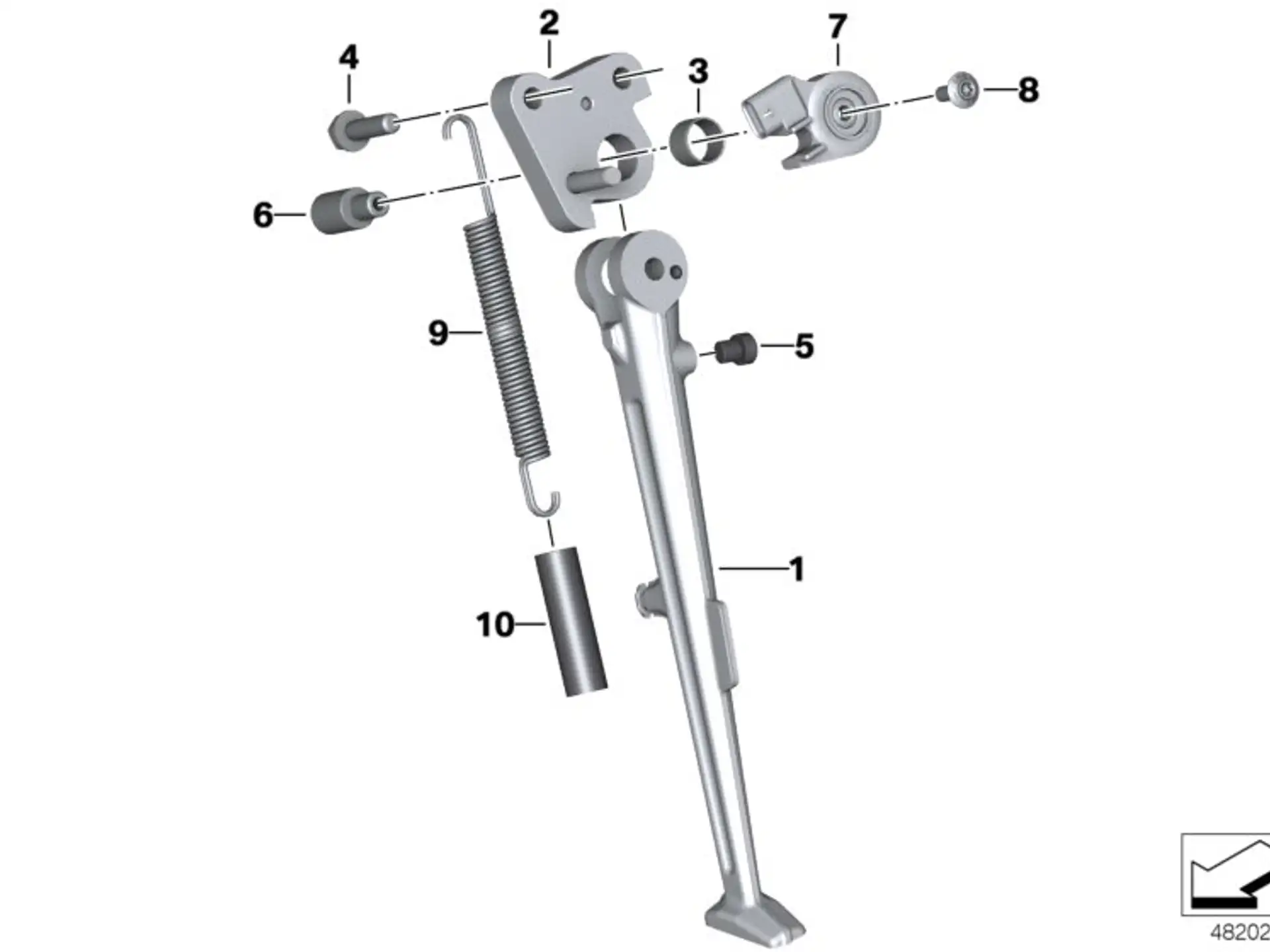 BMW Zylinderschraube K46 K47 K80 K81 K82 07129908416