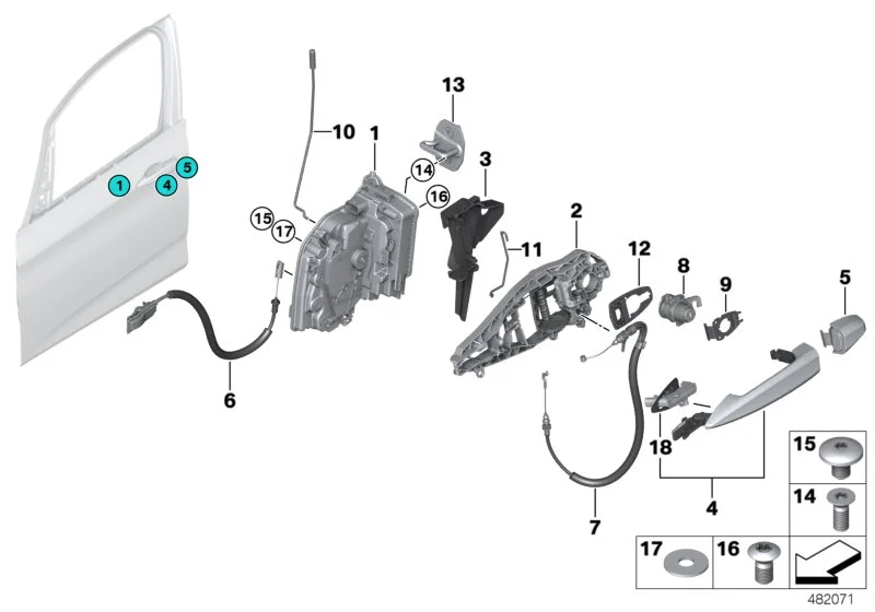 BMW Unterlegscheibe 07119907114