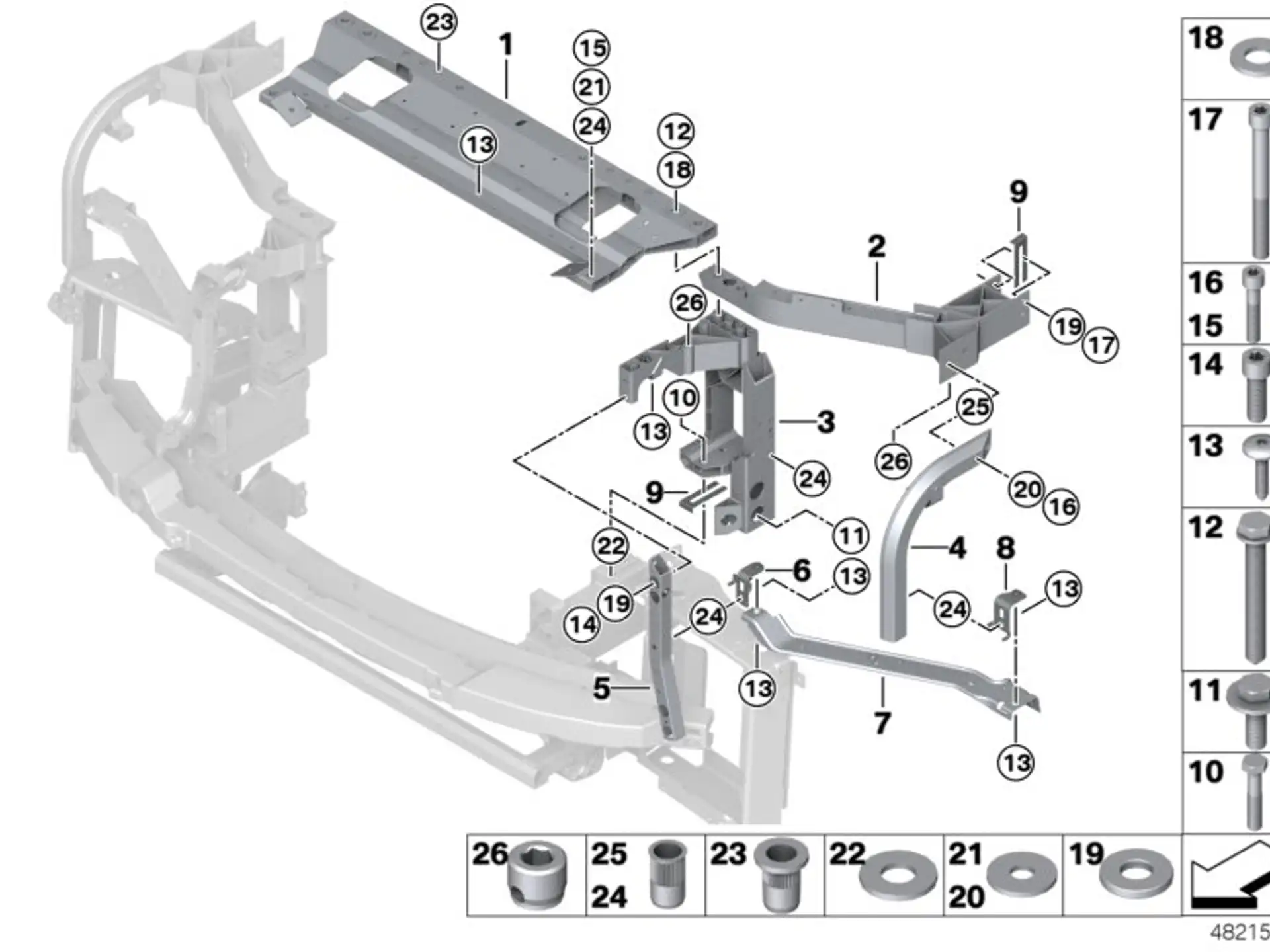 BMW Scheibe K42 K46 K47 K49 K67 K69 11127713808