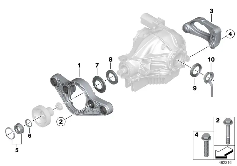 BMW Wellendichtring F06 F10 F12 F13 F80 F82 F83 F87 F87N 33137596