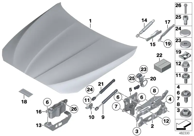 BMW Adapter F10 F11 51234251928 - Bildposition 23