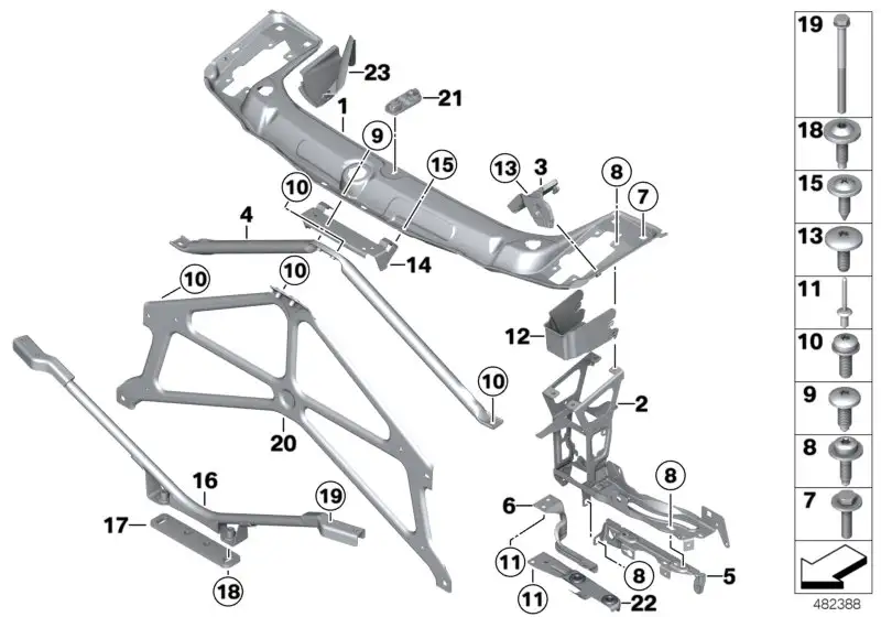 BMW Wasserablauf F82 51648075611