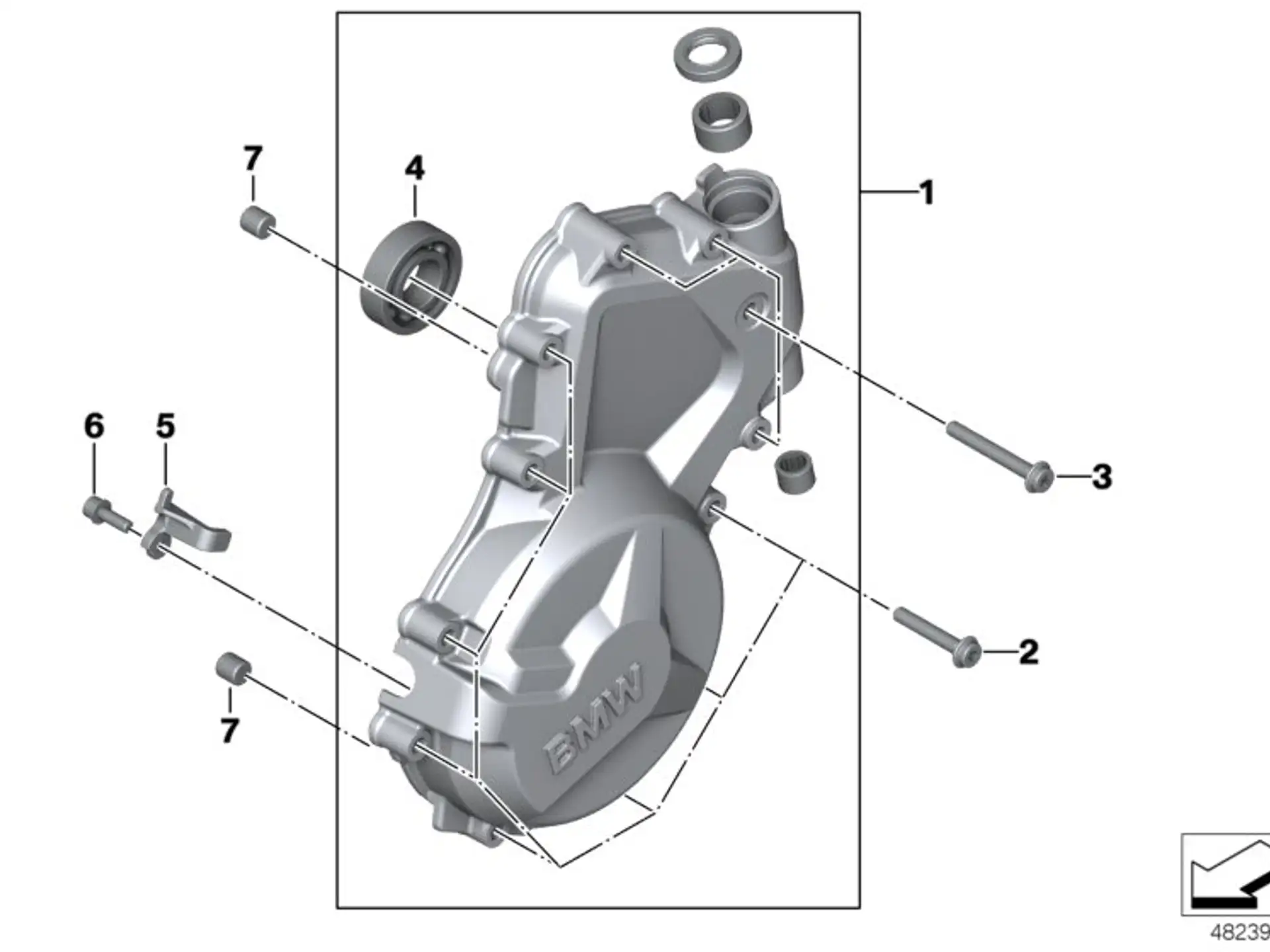 BMW Rillenkugellager K18 K19 K42 K46 K47 K49 11267713723
