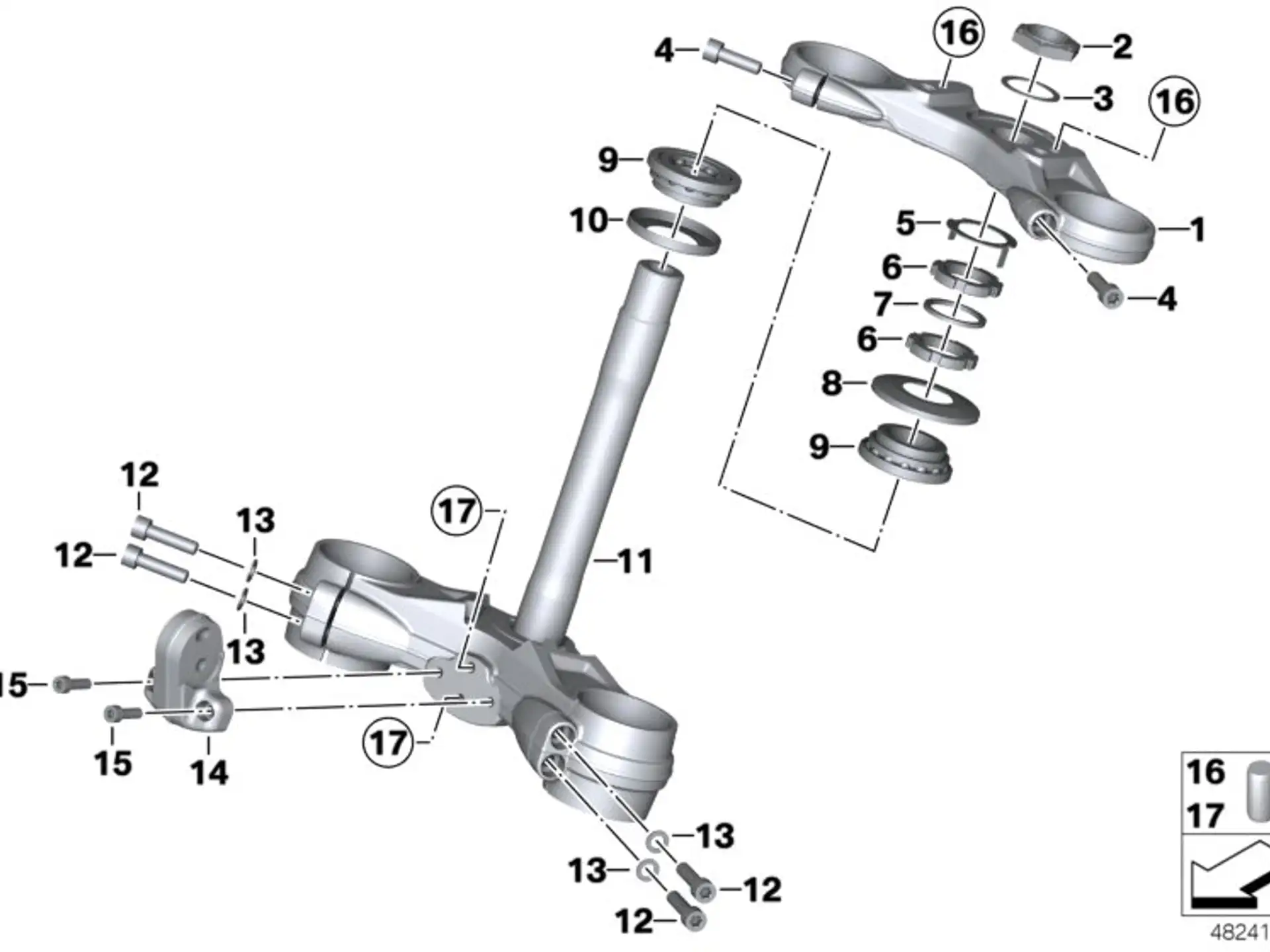 BMW Lagerabdeckung K21 K22 K23 K32 K33 31428544703