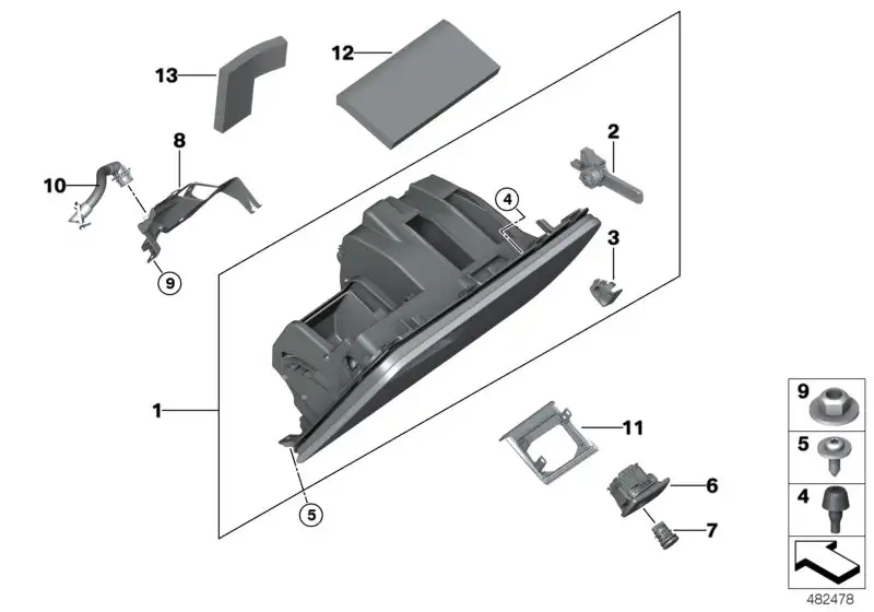 BMW Schlauch Bedufter F97 F98 G01 G02 51169379256 - Bildposition