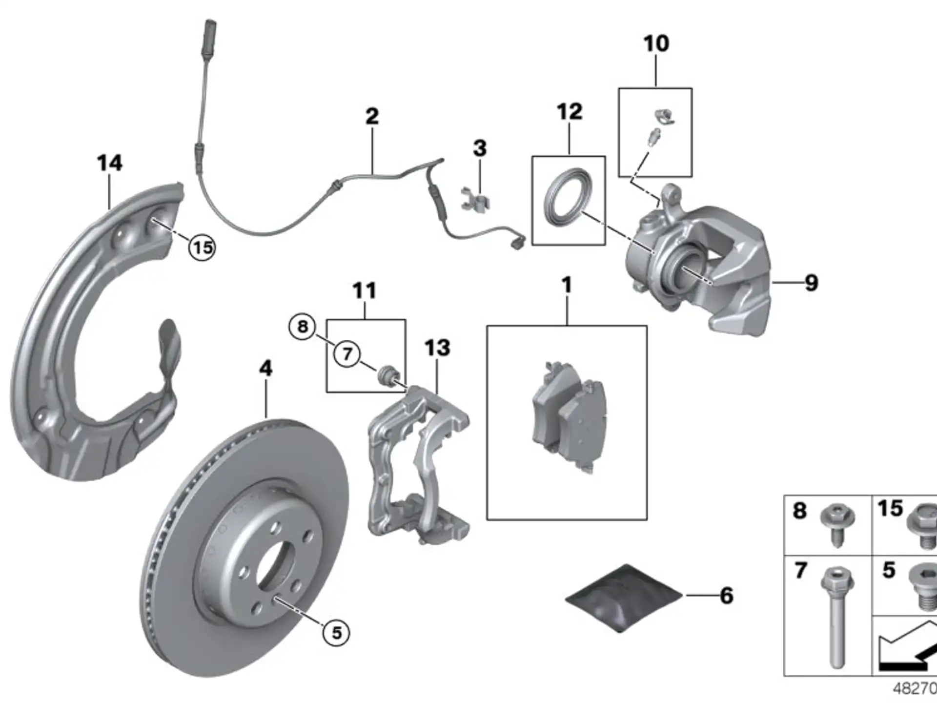 BMW Bremsscheibe Leichtbau belüftet 34106880072