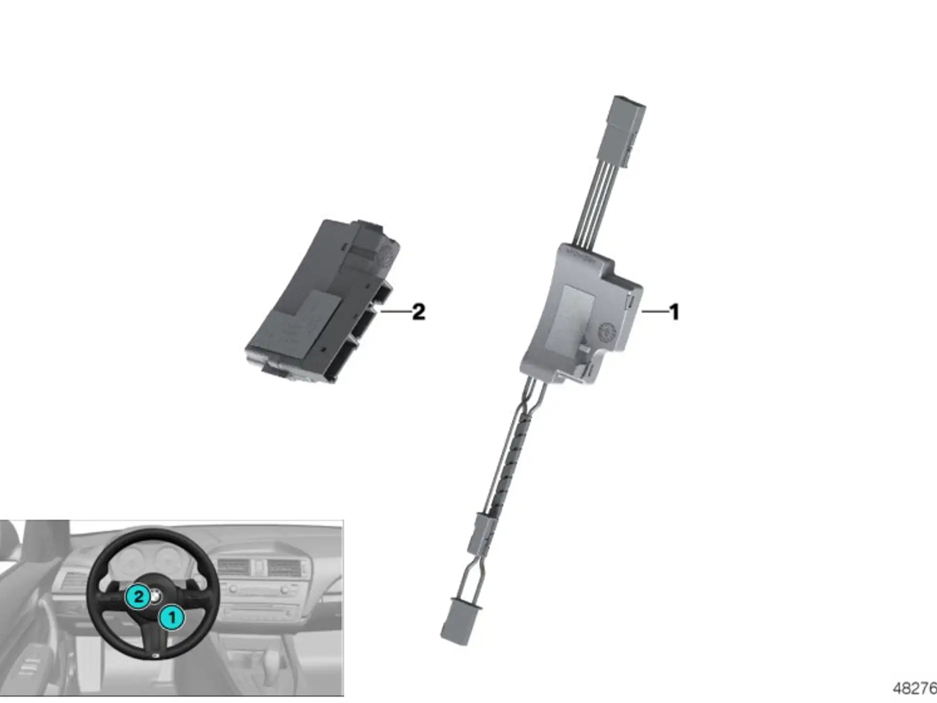BMW Steuergerät Lenkradelektronik F20 F21 F22 F23 F30 F31 F32 F33 F34 F36 F80 F82 F83 F87 F87N 61317849393