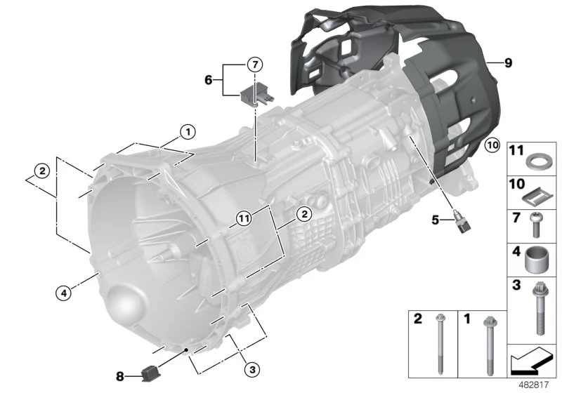 BMW Unterlegscheibe R45 R45T R65 R65T E12 E24 E23 E28 E30 E34 E36 E84 E90 E91 E92 F10 F11 F20 F21 F22 F23 F25 F26 F30 F31 F32 F33 F34 F36 K40 K41 K43 K48 K61 K70 K72 K75 R21 R21A R22 R28 07119906063