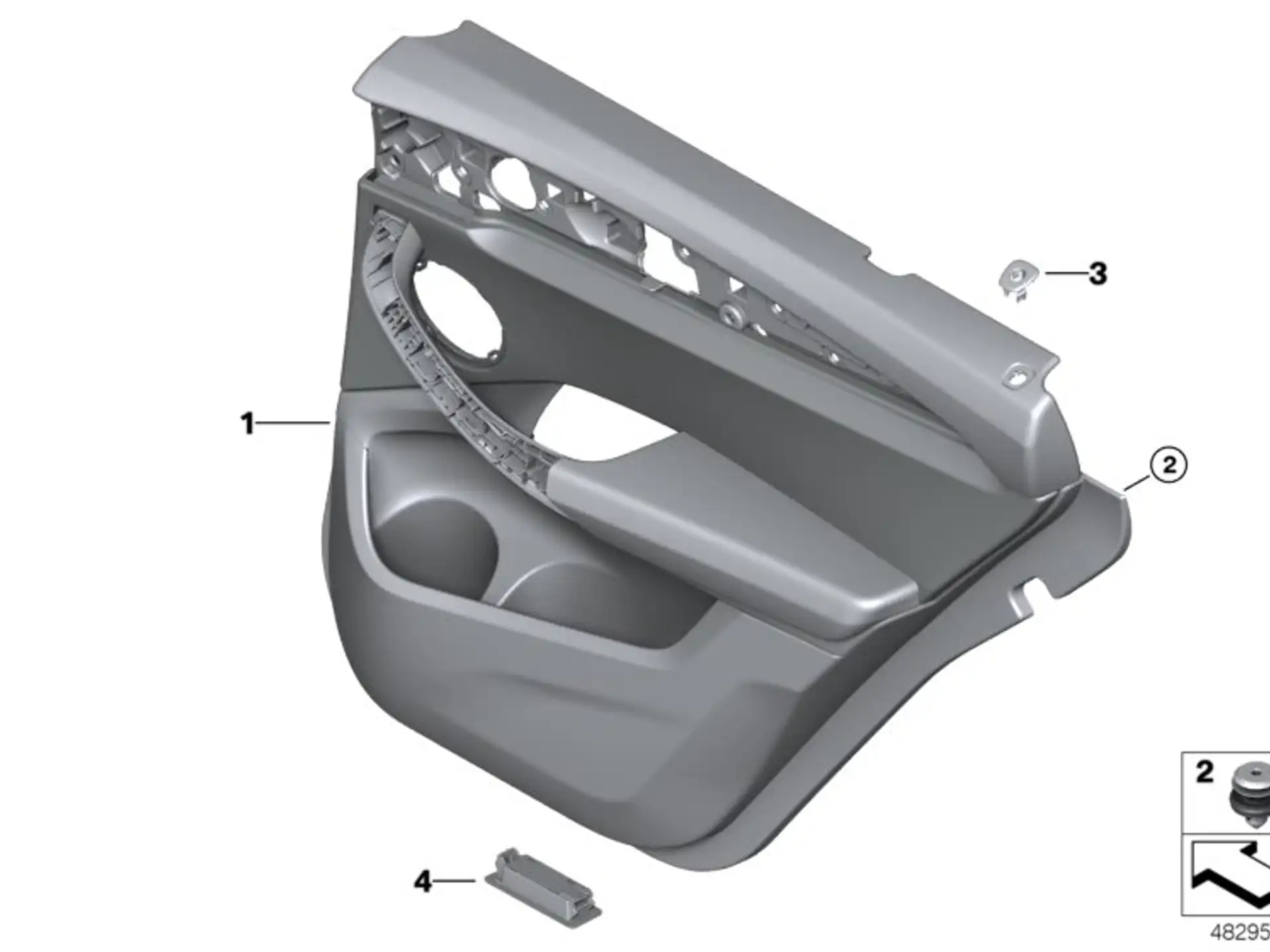 BMW Clip 07147394952