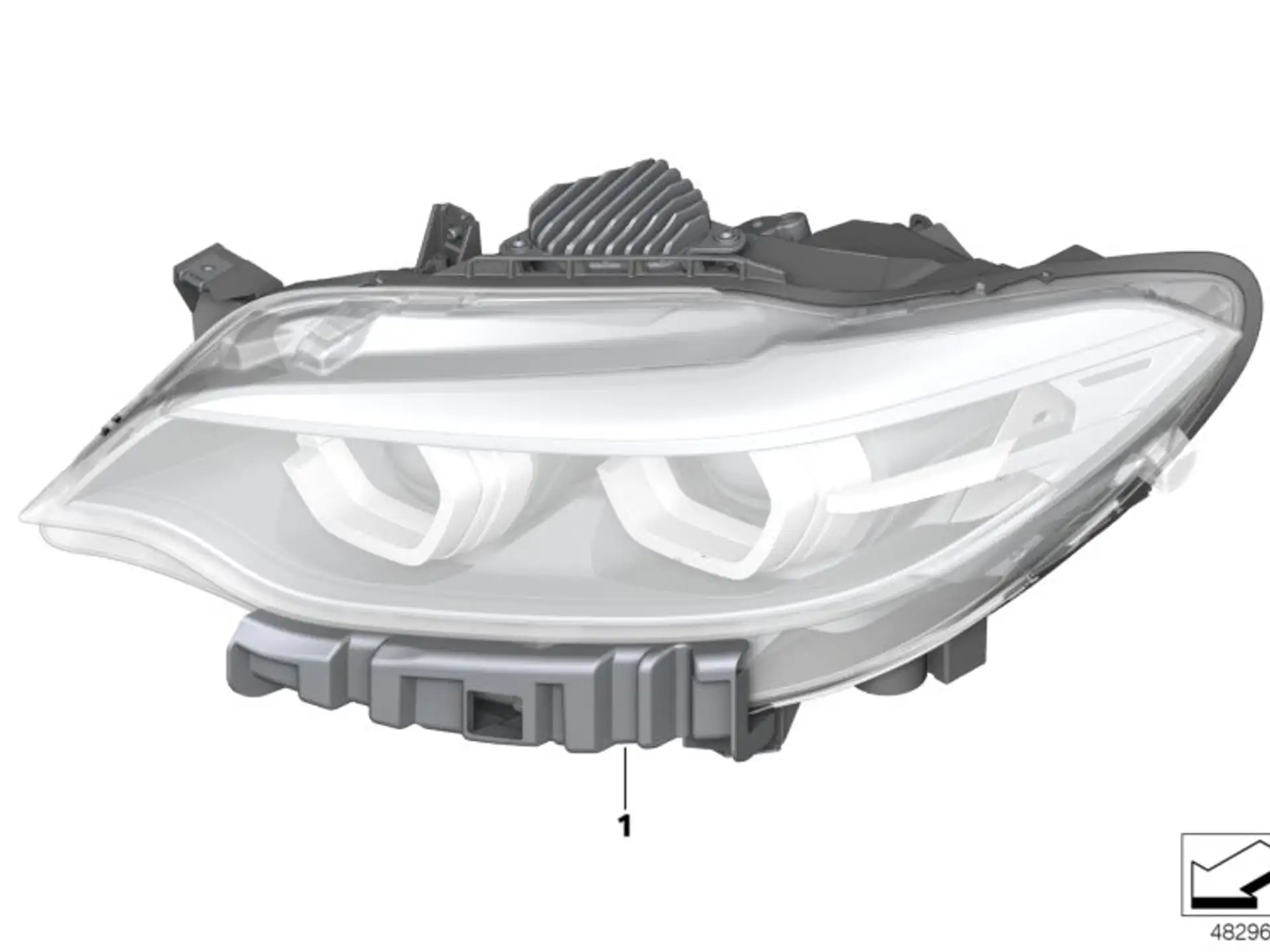BMW Scheinwerfer LED links F22 F23 F87N 63117469777