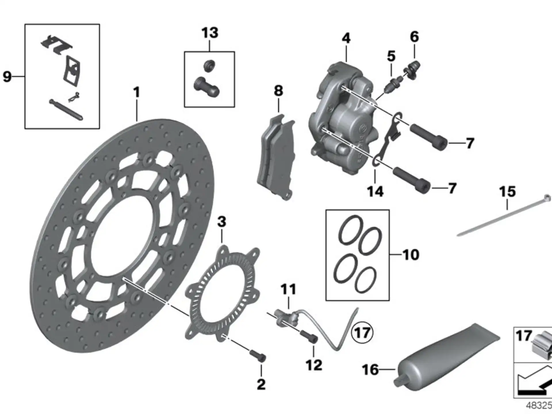 BMW Zylinderschraube K72 R13 36317671267
