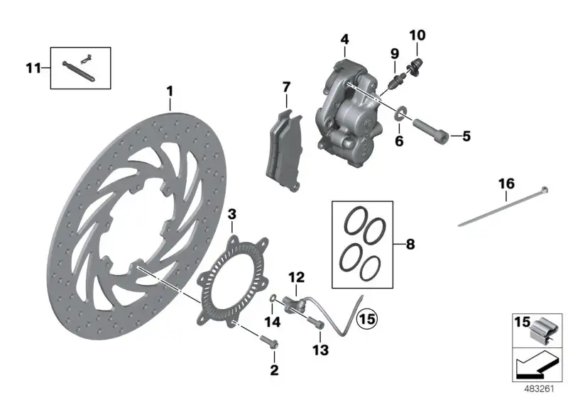 BMW ISA-Schraube 07119906710
