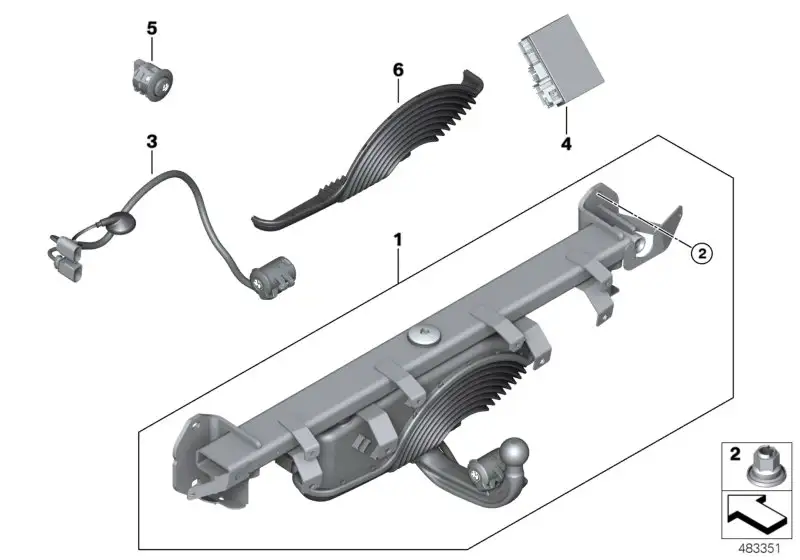 BMW Faltenbalg mit Rahmen F25 F26 G11 G12 71606884468 - 7er G11 L