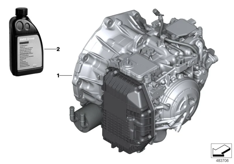 BMW ATF 7 F39 F20 F44 F45 F46 F48 F54 F56 F57 F60 83222413477