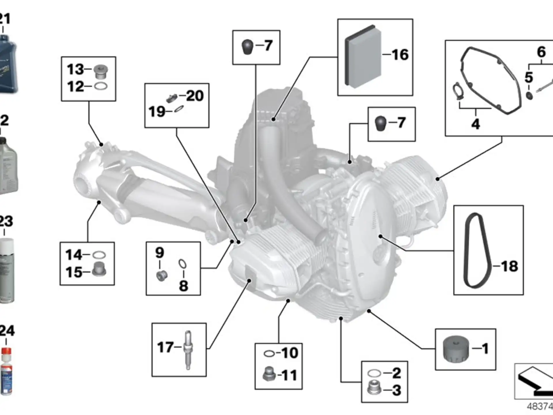 BMW Keilrippenriemen A73 K21 K22 K23 K25 K26 K27 K29 K32 K33 11318528385