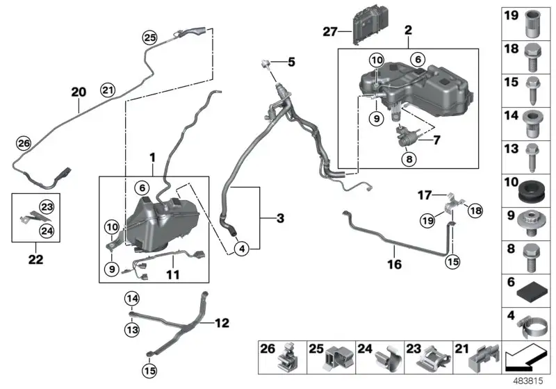 BMW Steuergerät SCR F07 F10 F11 F15 F16 F20 F21 F22 F23 F30 F31 F