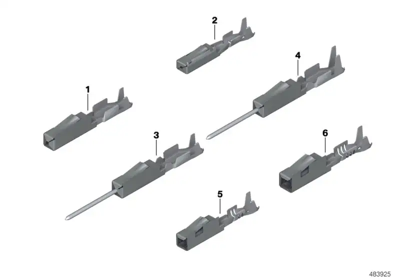 BMW Buchsenkontakt MQS E36 E38 E39 E46 E52 E53 E60 E61 E63 E64 E6
