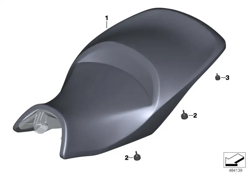 BMW Sitzbank Hoch K61 52538551586