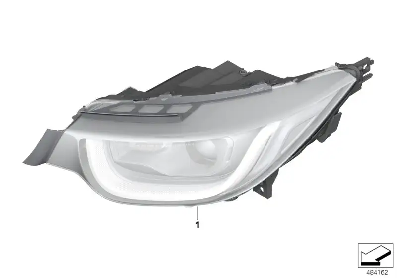 BMW Scheinwerfer LED links I01 63118494339