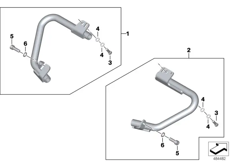 BMW Zylinderschraube K48 K61 46639906951