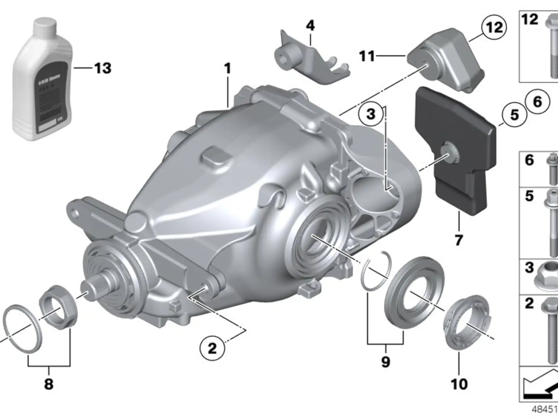 BMW Schwingungstilger F20 F21 F22 F30 F31 F32 F33 F34 F36 33316798890