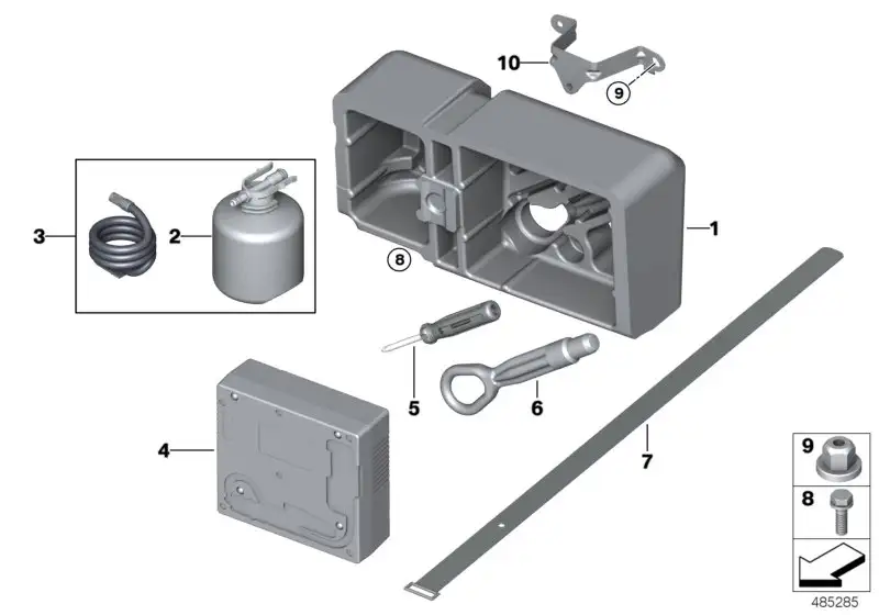 BMW Ablage Mobility System F46 71106877567