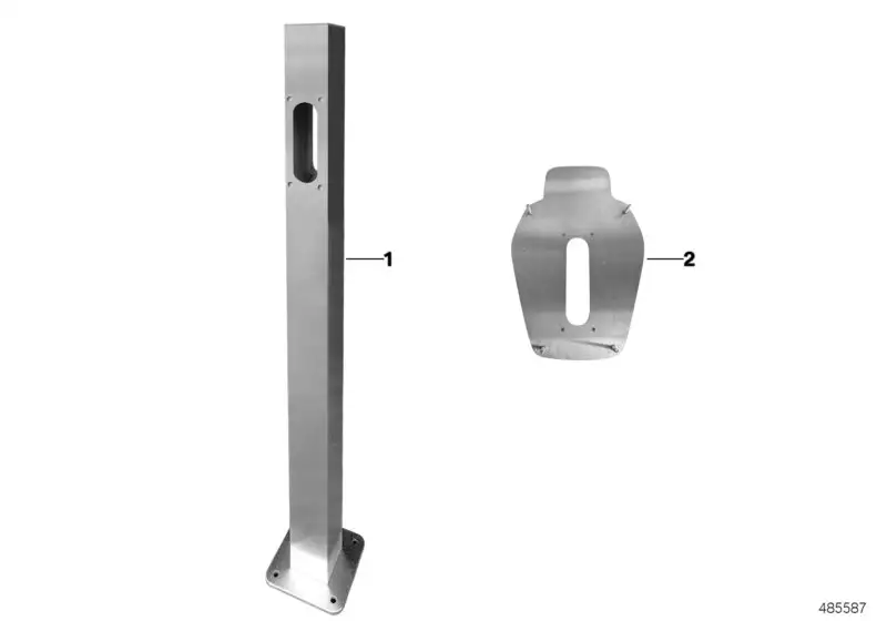 BMW Wallbox Outdoor-Stele F15 F30 F45 G11 G12 G30 I01 I12 F60 619
